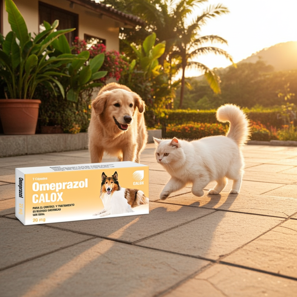 Omeprazol Calox 20mg Tabletas Digestivo Uso Veterinario Mascotas Ecuador - Agro Campos® Online Store