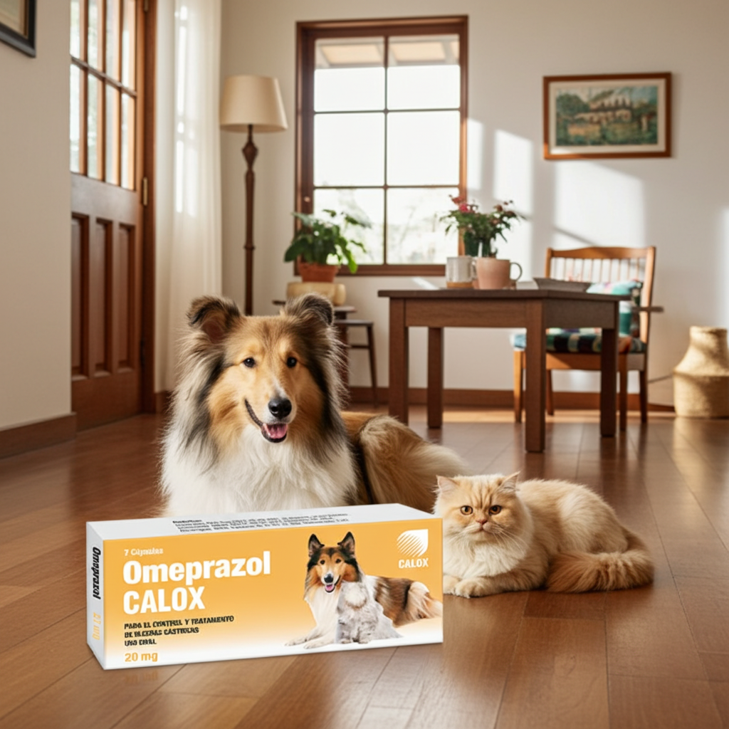 Omeprazol Calox Inhibidor Bomba Protones Ulceras Gastricas Mascotas Ecuador - Agro Campos® Online Store
