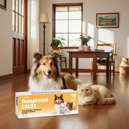 Omeprazol Calox Inhibidor Bomba Protones Ulceras Gastricas Mascotas Ecuador - Agro Campos® Online Store
