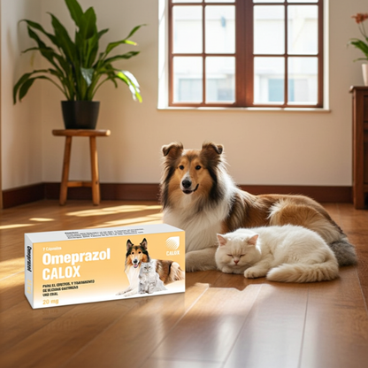 Omeprazol Calox Protector Gastrico Gastritis Reflujo Caninos Felinos Ecuador - Agro Campos® Online Store
