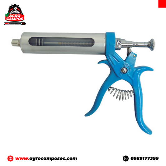 Lhaura 50 ml Metal Pistol Grip Syringe