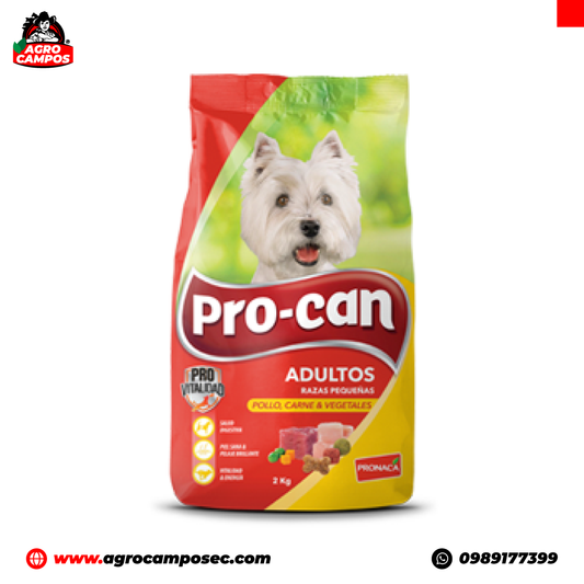 Procan Adultos Razas Pequeñas - Agro Campos