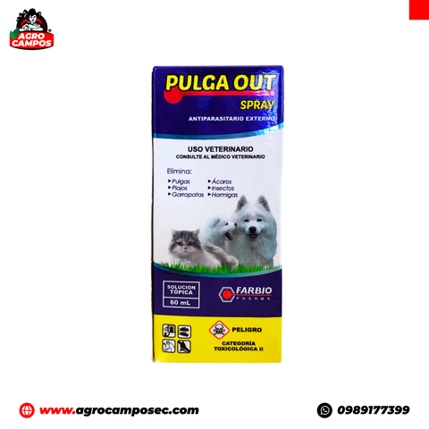 Pulga Out Spray - Agro Campos®