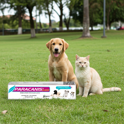 Paracanis Puppy Antiparasitario Oral Uso Veterinario Cachorros Ecuador - Agro Campos® Online Store
