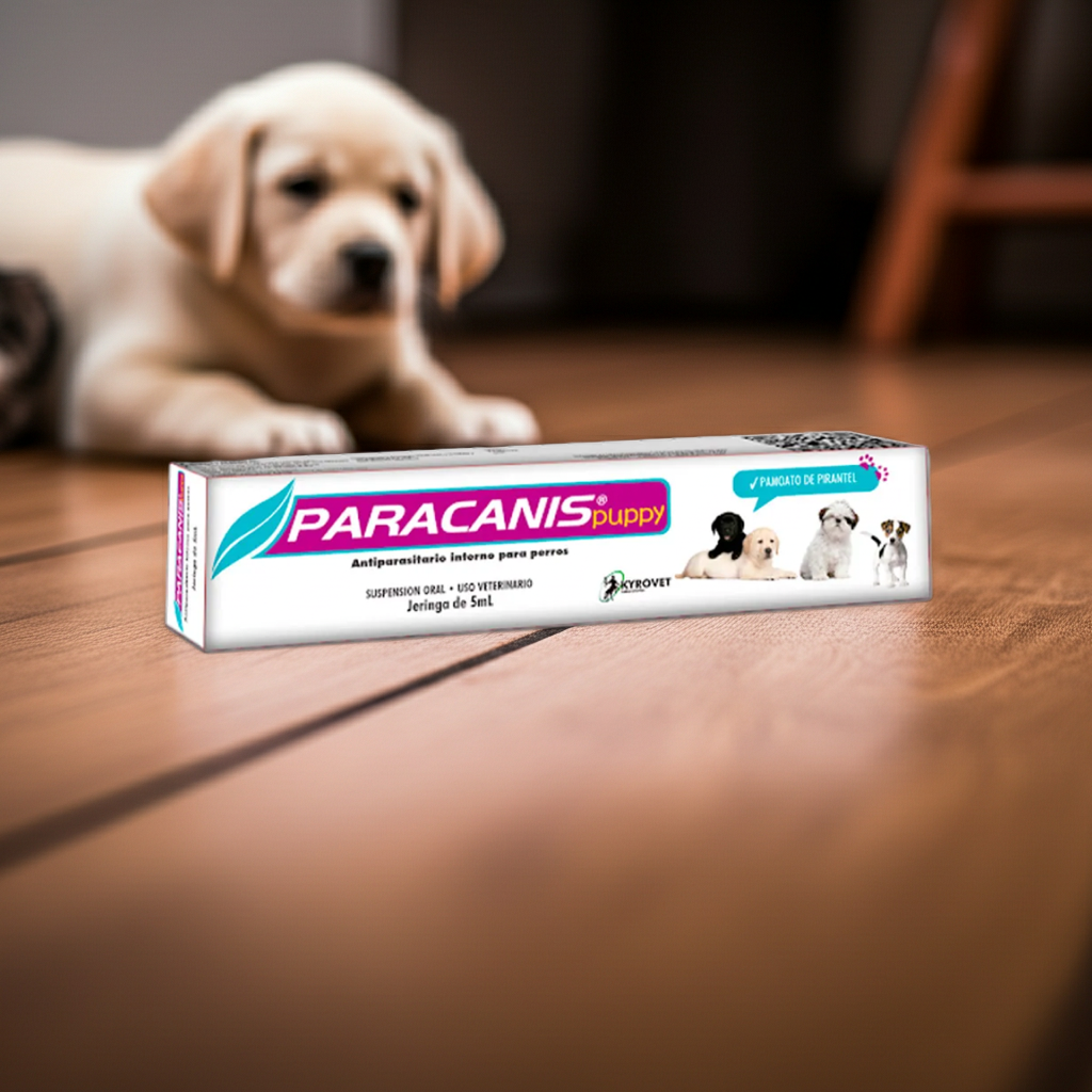 Paracanis Puppy Desparasitacion Cachorros Pamoato Pirantel Mascotas Ecuador - Agro Campos® Online Store
