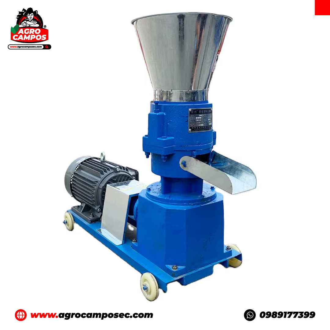 Pelletizadora Eléctrica de Balanceado 120 y 150 mm 220 V