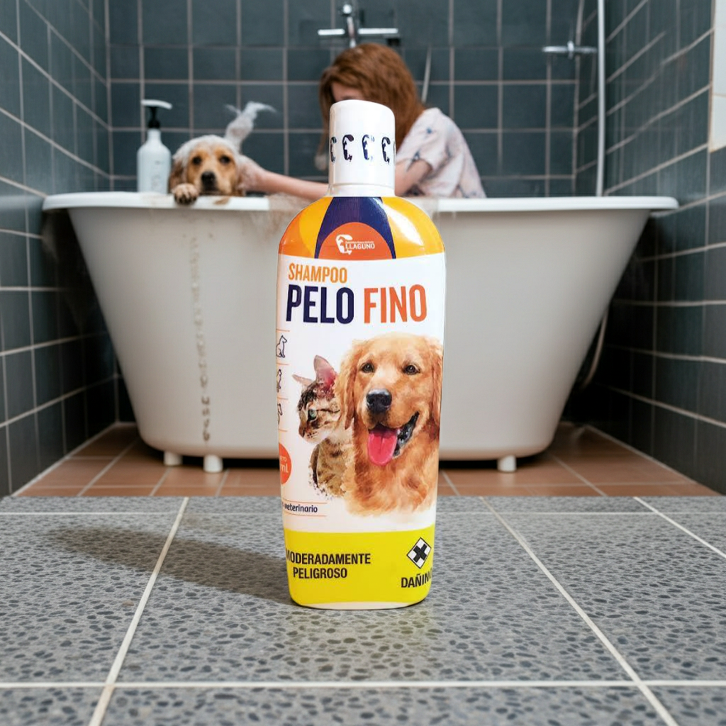 Pelofino Shampoo Antiparasitario Topico Perros Gatos Uso Veterinario Ecuador - Agro Campos® Online Store
