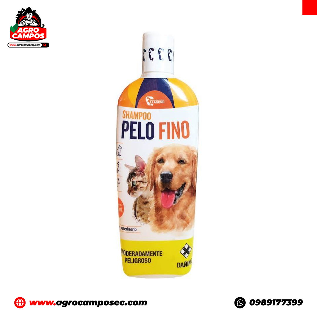 Pelofino Shampoo Medicado Cipermetrina Pulgas Garrapatas Piojos Perros Ecuador - Agro Campos® Online Store
