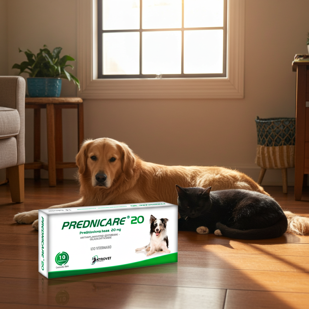 Prednicare 20 Tabletas 20mg Corticosteroide Uso Veterinario Mascotas Ecuador - Agro Campos® Online Store