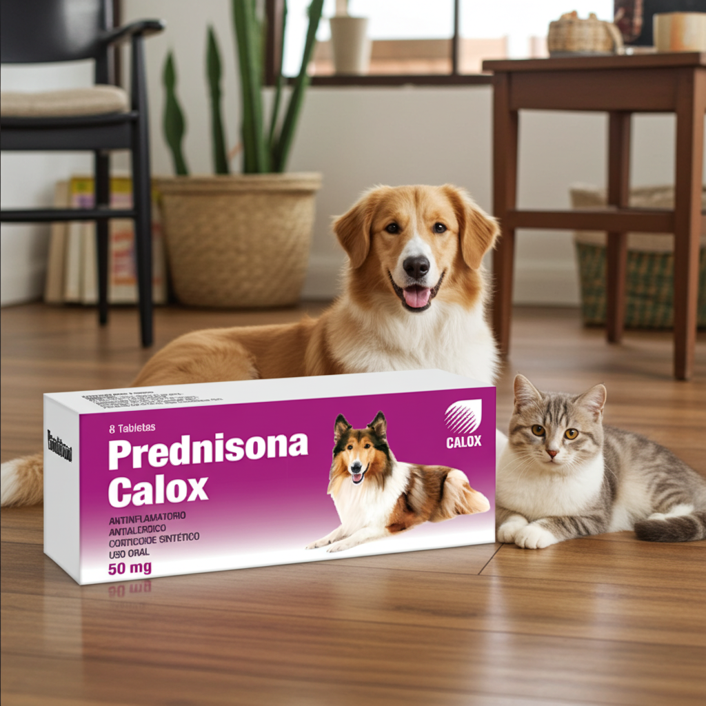 Prednisona Calox Glucocorticoide Antiinflamatorio Caninos Felinos Ecuador - Agro Campos® Online Store
