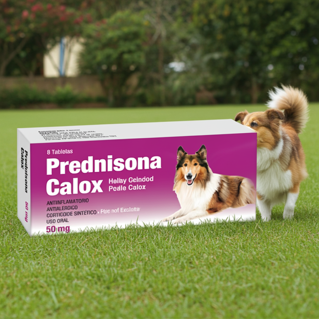 Prednisona Calox Tratamiento Alergias Dermatitis Mascotas Veterinario Ecuador - Agro Campos® Online Store
