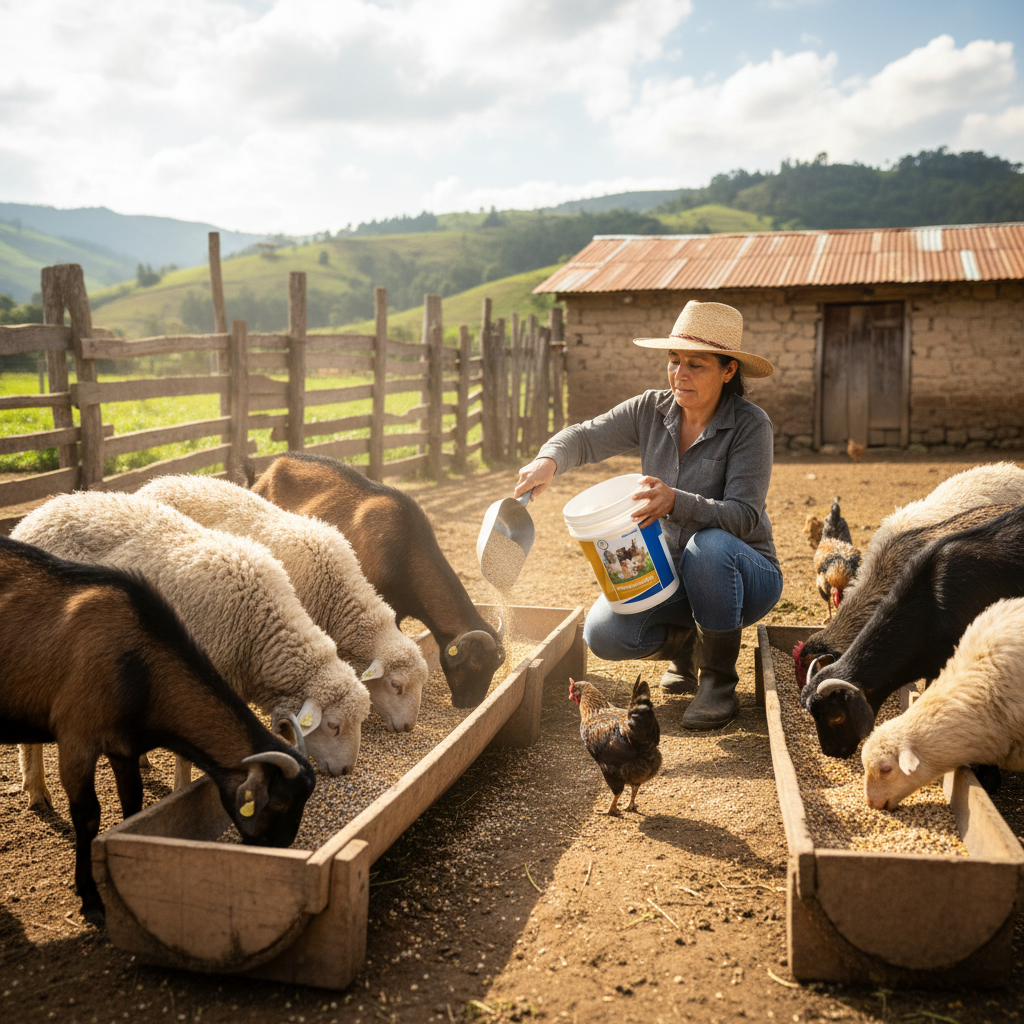 Probalance Ganaderia Montana Cabras Ovejas Gallinas Multiespecie Suplemento Ecuador - Agro Campos® Online Store
