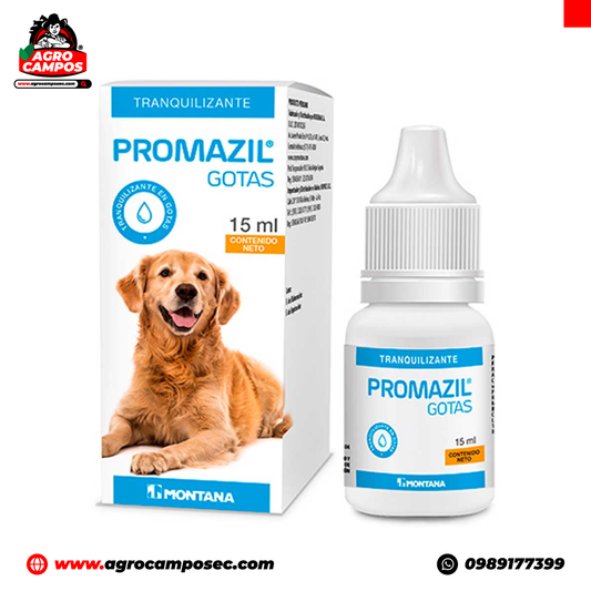 Promazil Gotas Acepromazina Tranquilizante Pre Anestesico Antiemetico Caninos Felinos Ecuador - Agro Campos® Online Store
