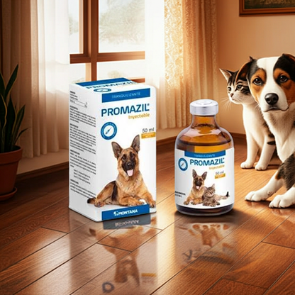 Promazil Inyectable Tranquilizante Fenotiazina Hiperexcitabilidad Mascotas Ecuador - Agro Campos® Online Store
