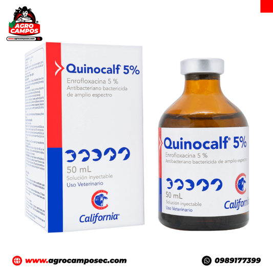 Quinocalf 5% Iny.