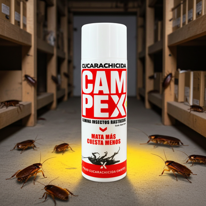 Campex Talco Cucarachas Insecticida