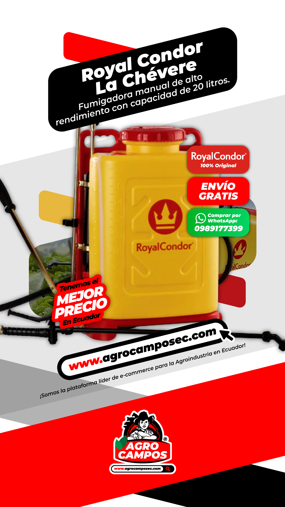 Fumigadora Royal Condor La Chevere