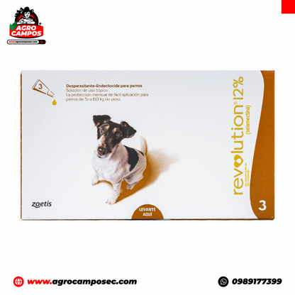 Revolution Antiparasitario Tópico Perros y Gatos 3 Pipetas