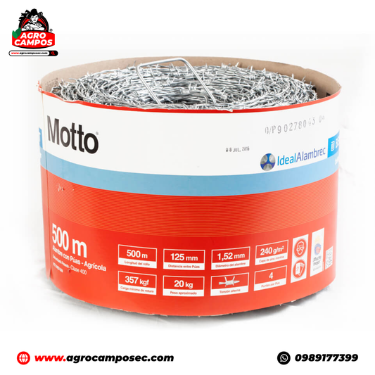 Rollo Alambre Puas Motto producto