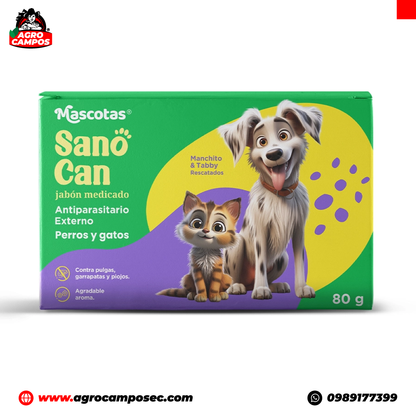 Sano Can Jabón Mascotas