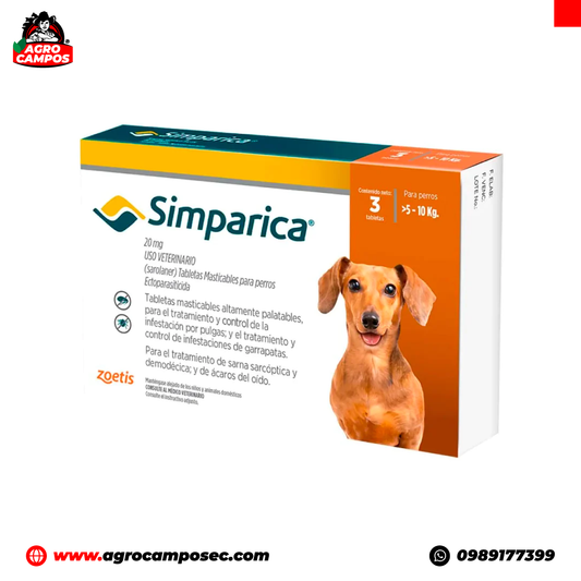 Simparica 20mg 5-10Kg