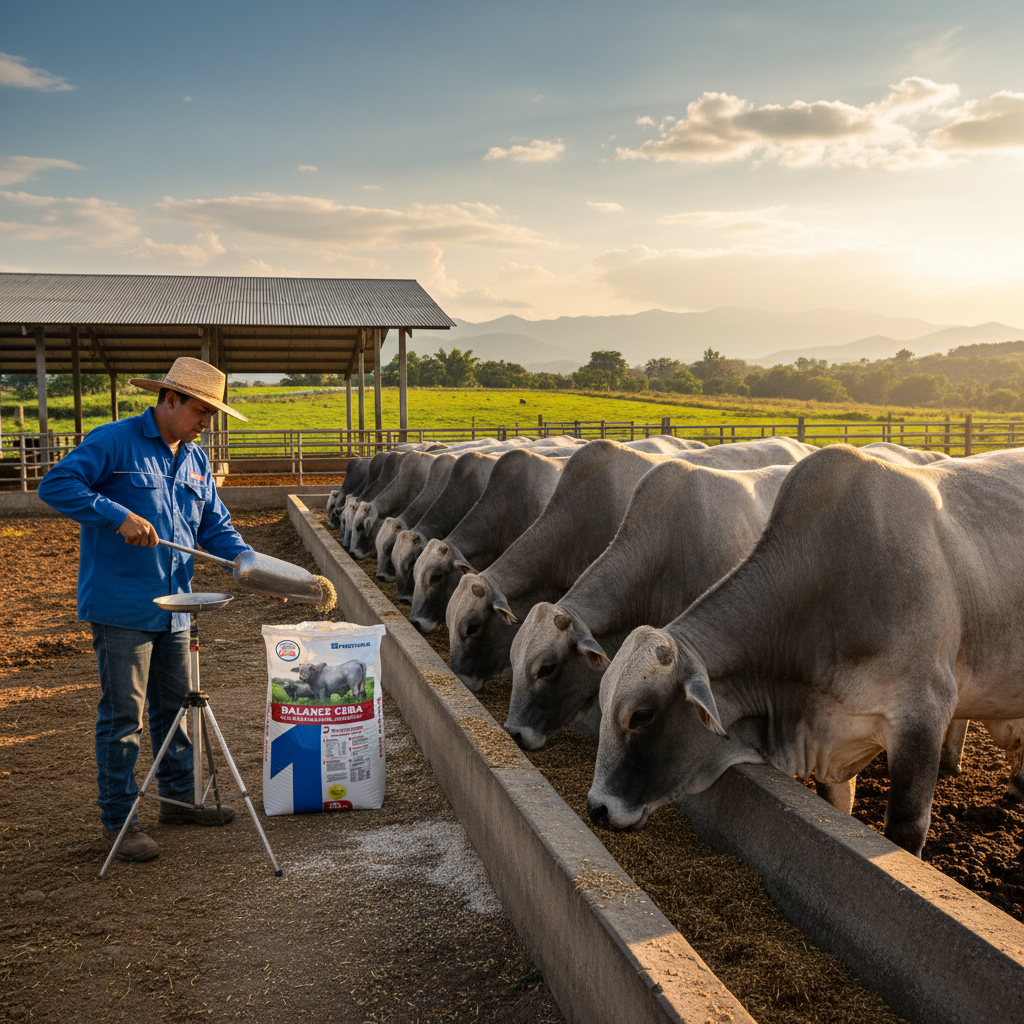 Sal Balance Ceba Montana Tecnico Mezclando Racion Toros Engorde Corral Ecuador - Agro Campos® Online Store
