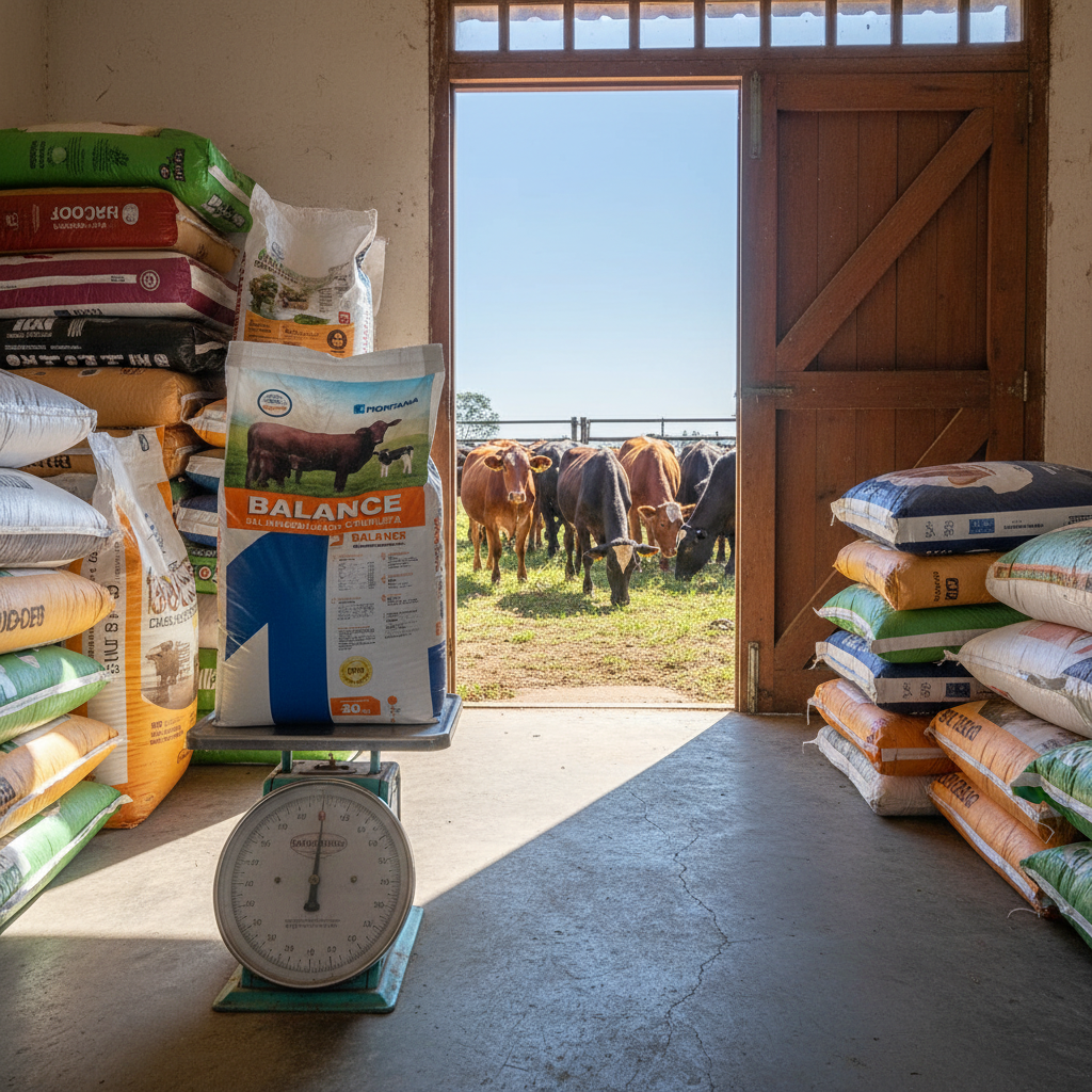 Sal Balance Montana Bodega Sacos Almacenamiento Ganado Mixto Finca Ecuador - Agro Campos® Online Store
