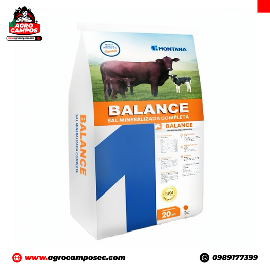 Sal Balance Montana Calcio Fosforo Magnesio Suplemento Mineral Ganado Carne Bovino Ecuador - Agro Campos® Online Store
