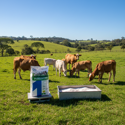 Sal Balance Pastoreo Montana Comedero Potrero Extensivo Terneros Bovinos Ecuador - Agro Campos® Online Store

