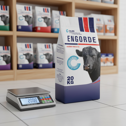Sal Calier Engorde Tienda Agropecuaria Estantes Suplemento Mineral Ganado Ecuador - Agro Campos® Online Store
