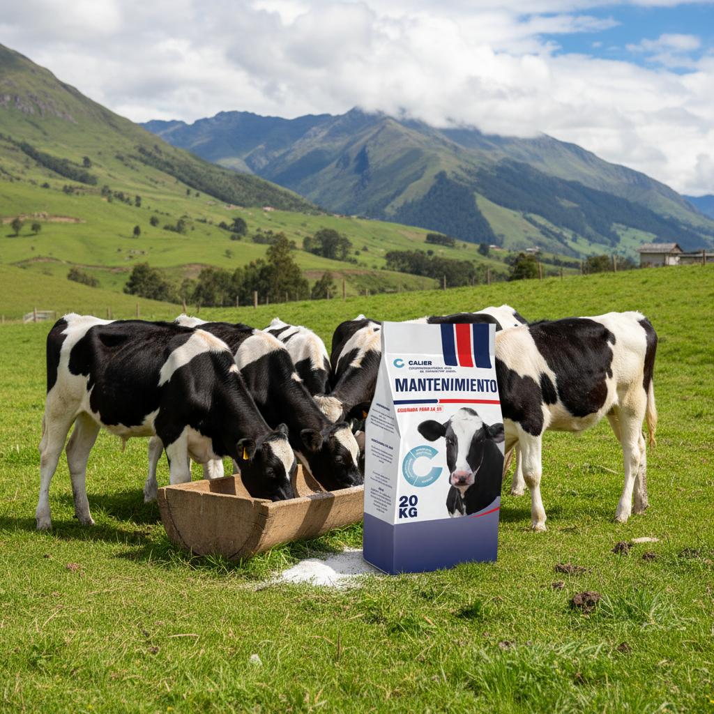 Sal Calier Mantenimiento Potrero Andino Novillas Holstein Jovenes Ecuador - Agro Campos® Online Store
