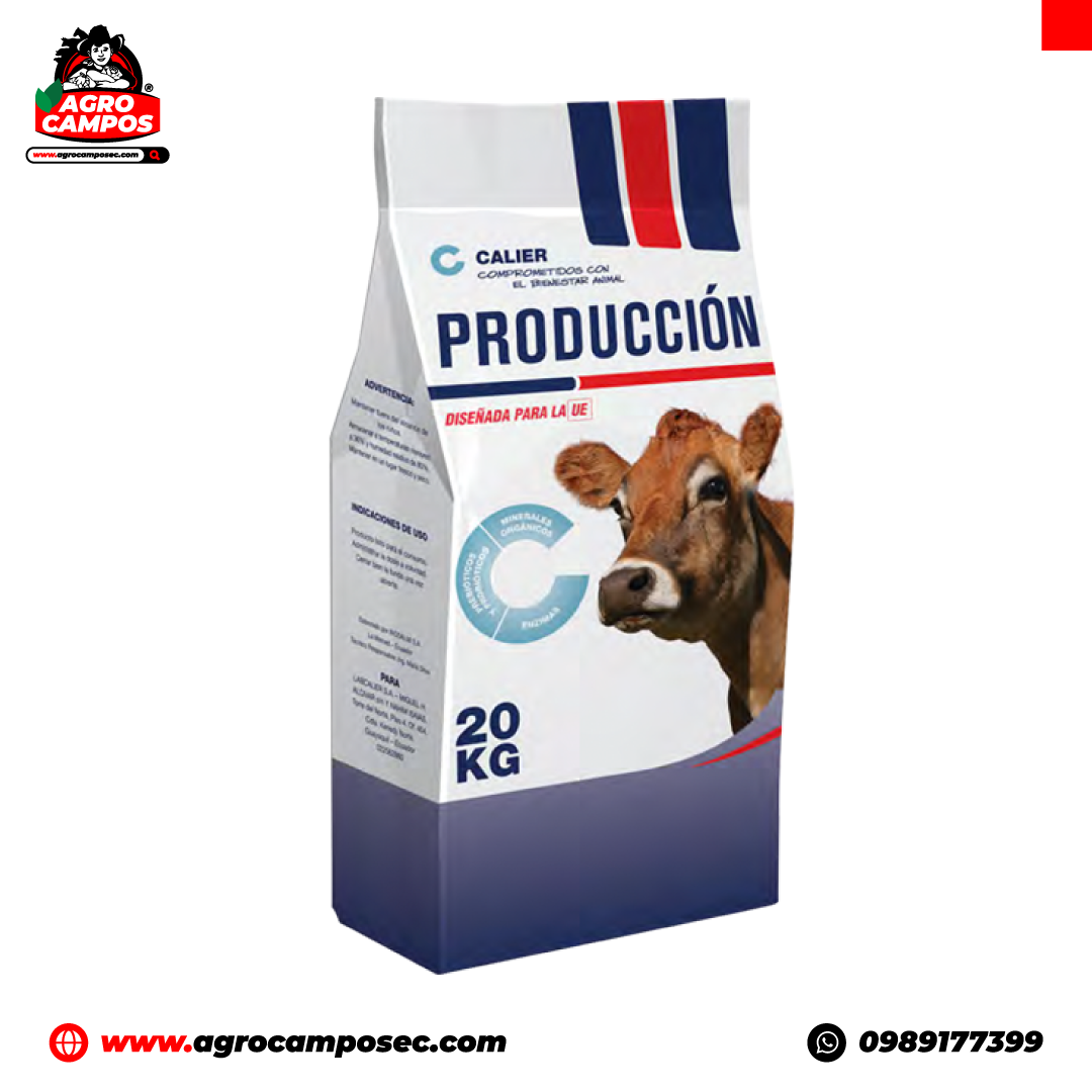 Sal Calier Produccion Suplemento Mineral Optimizado Animales Produccion Lactea Ecuador - Agro Campos® Online Store
