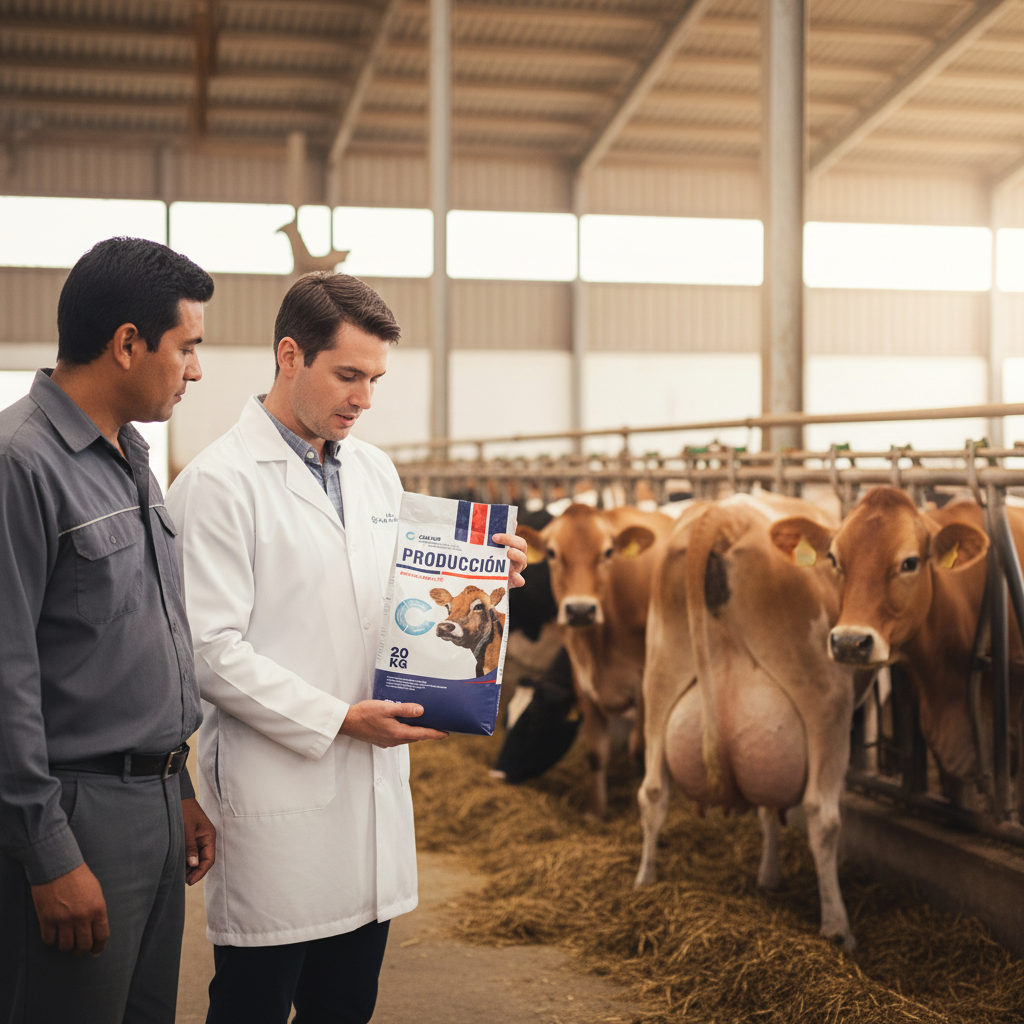 Sal Calier Produccion Veterinario Asesorando Vacas Ubres Llenas Produccion Lactea Ecuador - Agro Campos® Online Store
