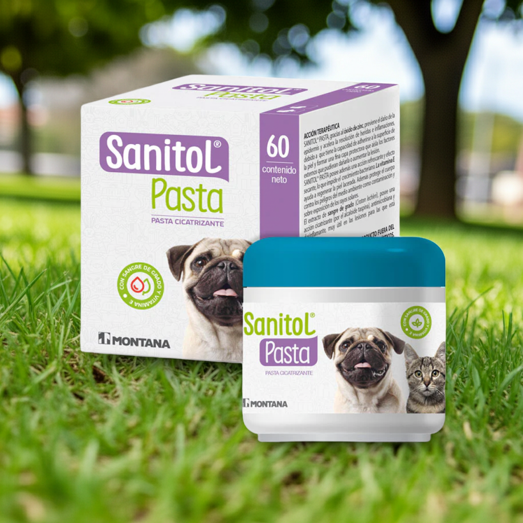 Sanitol Pasta Cicatrizante Antiseptico Heridas Perros Gatos Veterinario Ecuador - Agro Campos® Online Store
