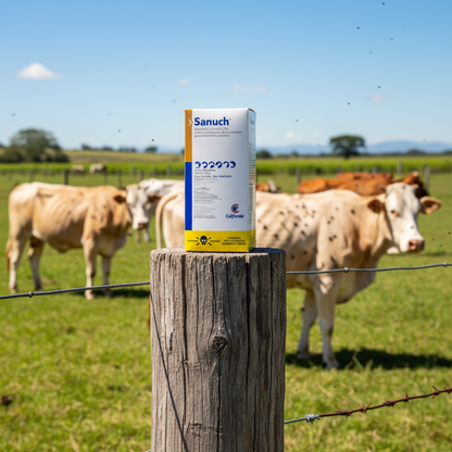 Sanuch Polvo Ganado Bovino Control Moscas Hematofagas Cerca Ecuador - Agro Campos® Online Store
