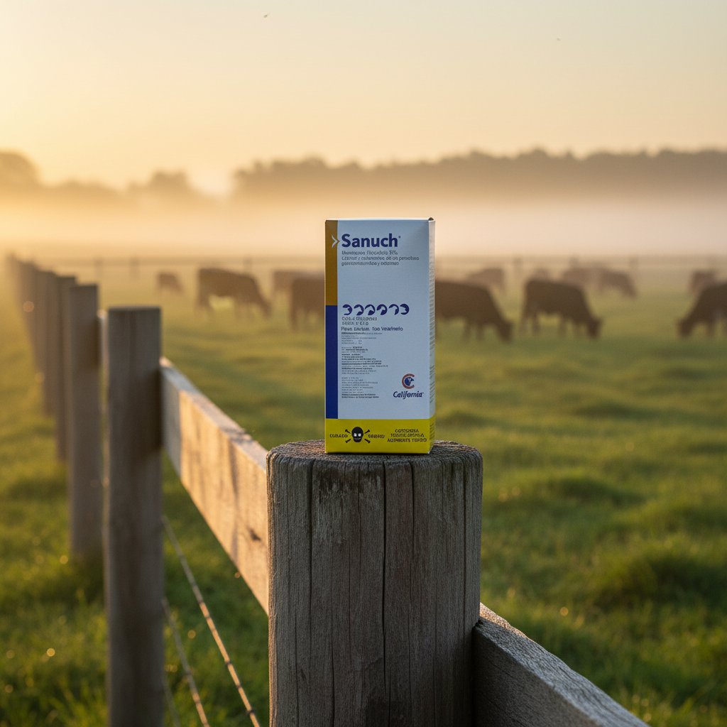 Sanuch Polvo Potrero Ganado Pastando Control Ectoparasitos Ecuador - Agro Campos® Online Store
