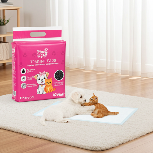 Tapetes Absorventes Pinky Pet arriba