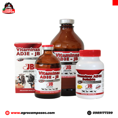 Vitamina AD3E JB Inyectable