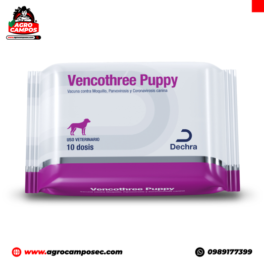 Vencothree Puppy Montana Vacuna Combinada Cachorros Distemper Parvovirosis Coronavirosis Ecuador - Agro Campos® Online Store
