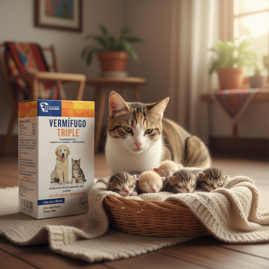 Vermifugo Triple Camada Gatitos Canasta Desparasitacion Felinos Ecuador - Agro Campos® Online Store
