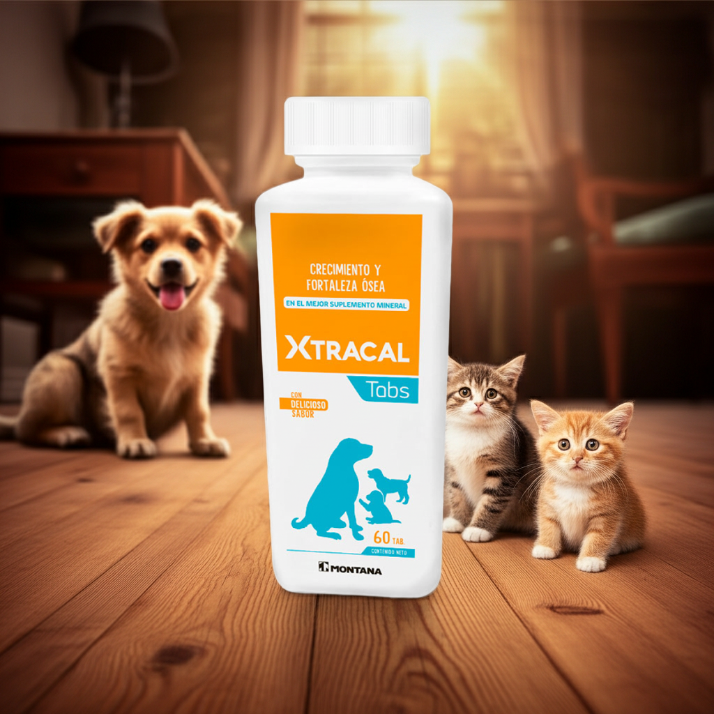 Xtracal Tabs Montana Alta Palatabilidad Tableta Suplemento Mineral Mascotas Ecuador - Agro Campos® Online Store
