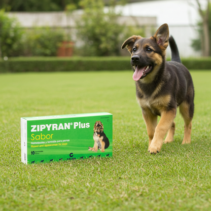 Zipyran Plus Antiparasitario Intestinal Perros Uso Veterinario Ecuador - Agro Campos® Online Store
