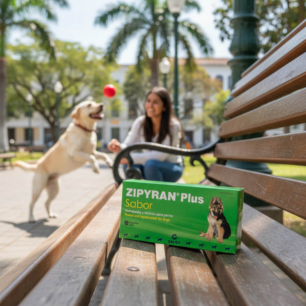 Zipyran Plus Parque Labrador Jugando Desparasitado Saludable Ecuador - Agro Campos® Online Store
