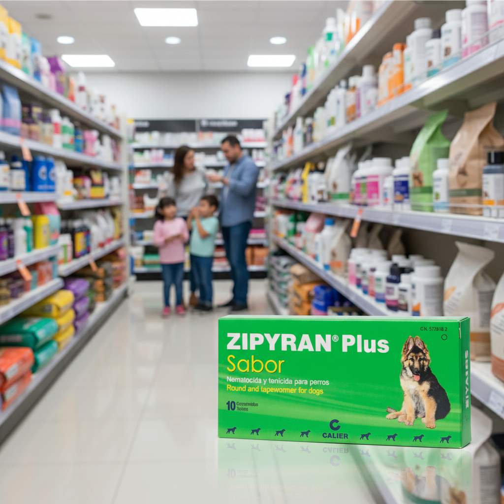 Zipyran Plus Tienda Mascotas Familia Eligiendo Antiparasitario Ecuador - Agro Campos® Online Store
