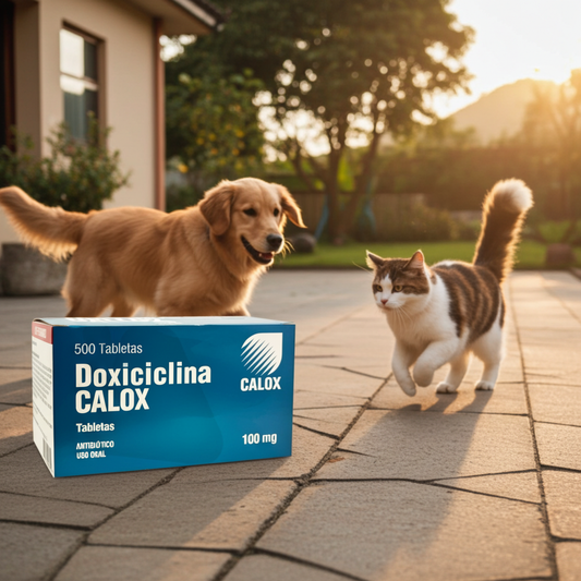 Doxiciclina Calox 500 Tabletas Mascotas