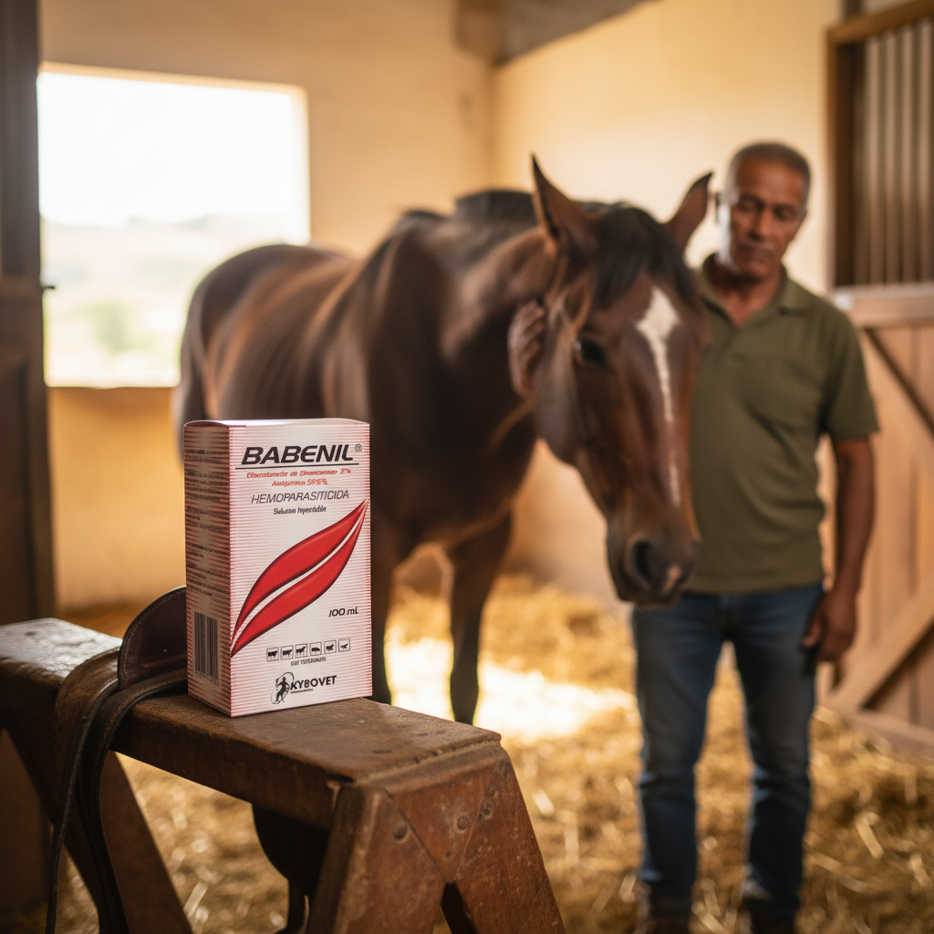 babenil-caballo-tripanosomiasis-perchero-establo