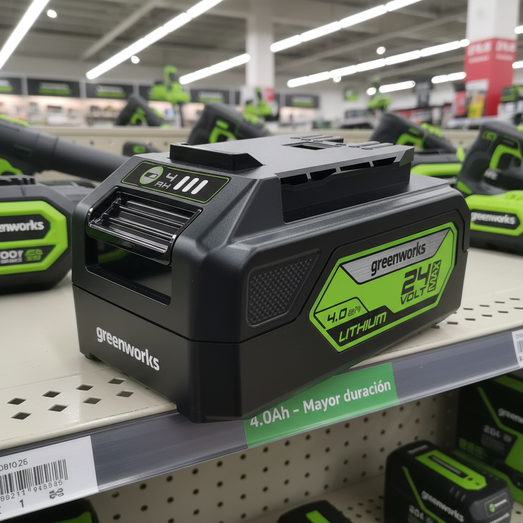 bateria-greenworks-usb-24v-ferreteria-estante-tag-mayor-duracion-ecuador
