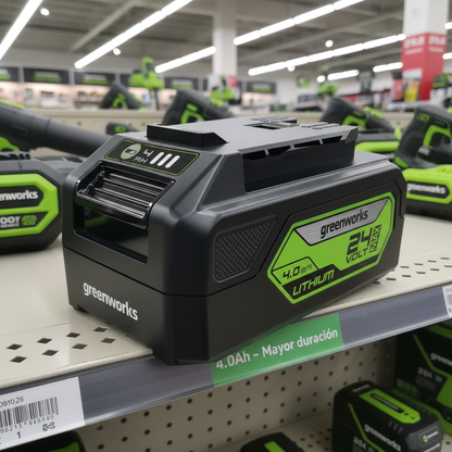 bateria-greenworks-usb-24v-ferreteria-estante-tag-mayor-duracion-ecuador