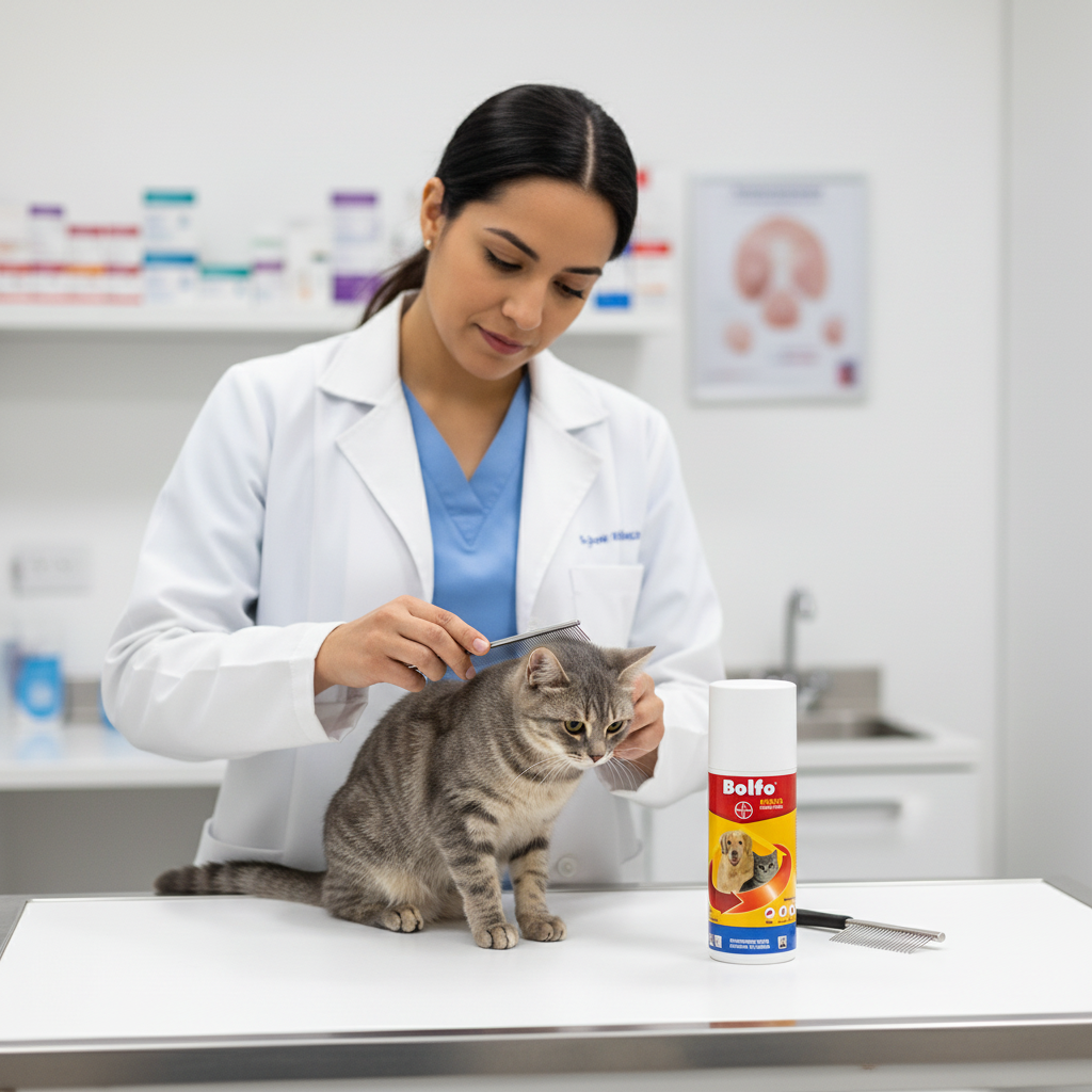 bolfo-talco-inspeccion-dermatologica-gatos-clinica-veterinaria-ecuador
