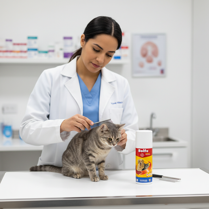 bolfo-talco-inspeccion-dermatologica-gatos-clinica-veterinaria-ecuador